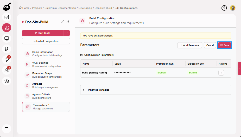 build-configuration-parameters-save-button
