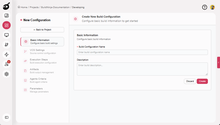 create-build-basic-information