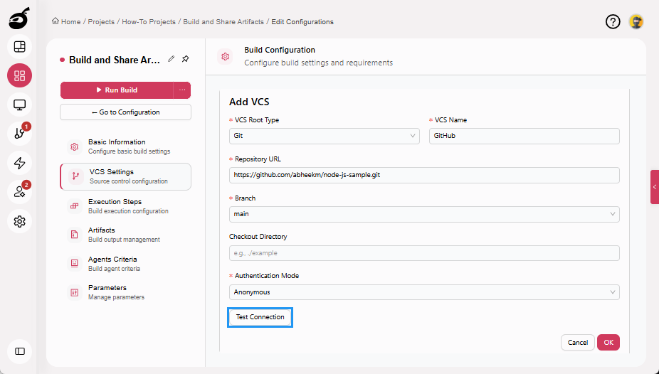 how-to-artifacts-add-vcs-page-test-connection-button