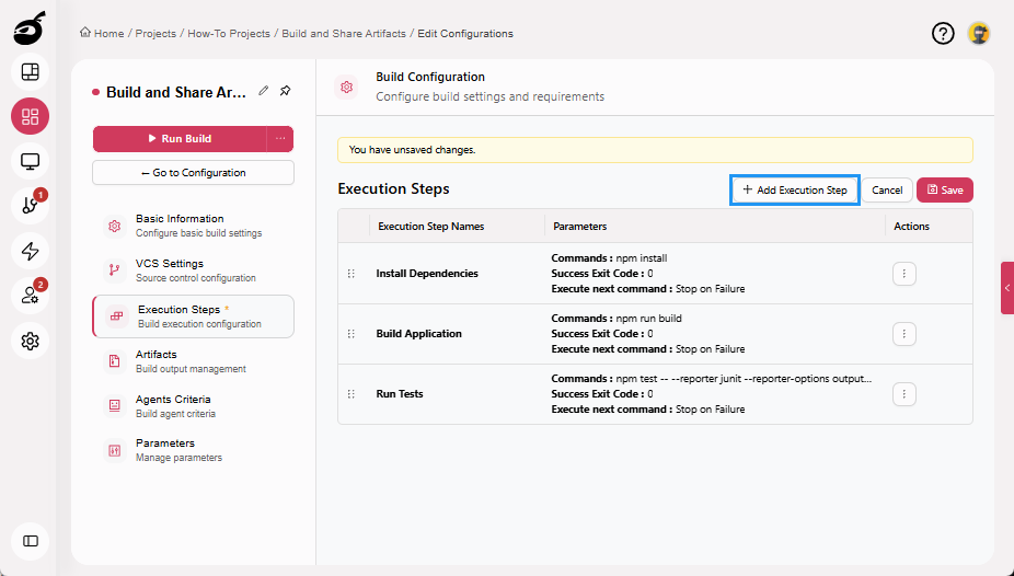 how-to-artifacts-execution-steps-page-package-add-execution-step-button