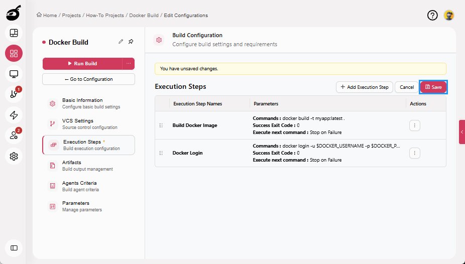 how-to-docker-auth-execution-step-save-button
