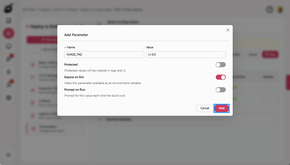 how-to-kubernetes-tag-parameters-add-parameter-popup-add-button
