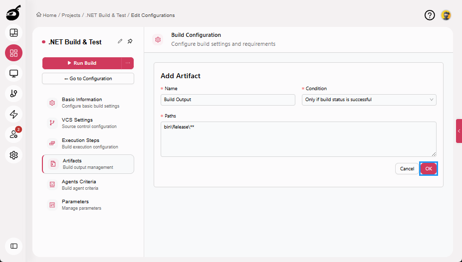 how-to-net-add-artifact-ok-button