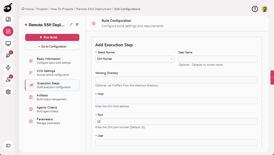 how-to-ssh-add-execution-step-page