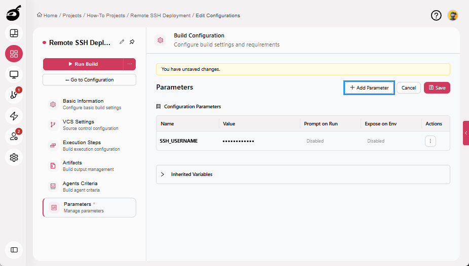 how-to-ssh-key-parameter-add-parameter-button