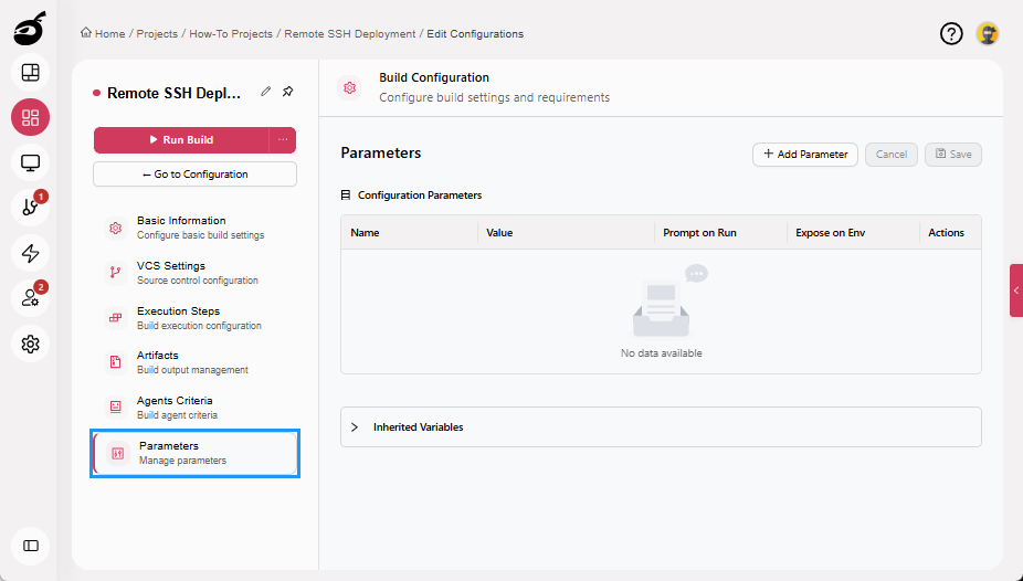how-to-ssh-parameter-page