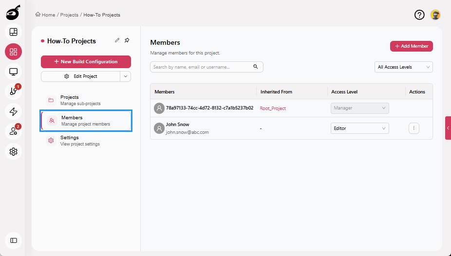 how-to-sso-executor-project-members-page
