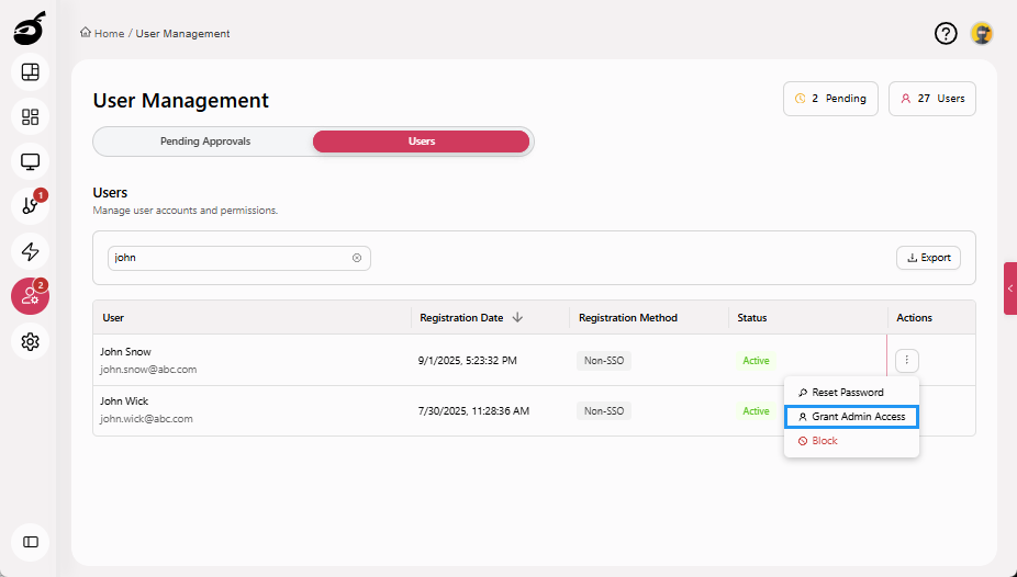 how-to-sso-users-users-tab-grant-admin-access-button