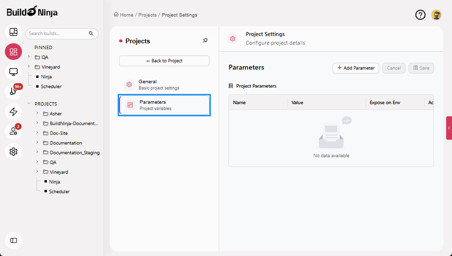 projects-settings-parameters-tab