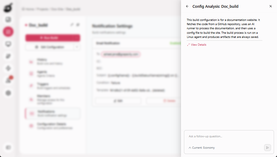 side-panel-generated-analysis-log